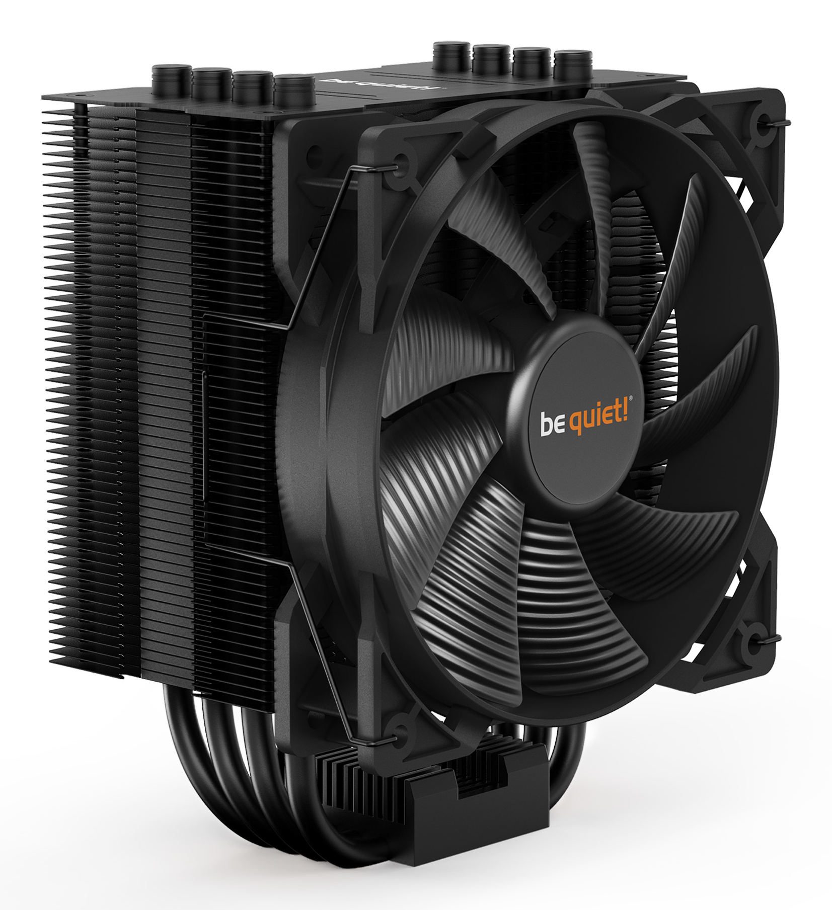 Pure Rock 2 Black | Ventirad mono tour, noir, socket Intel et AMD