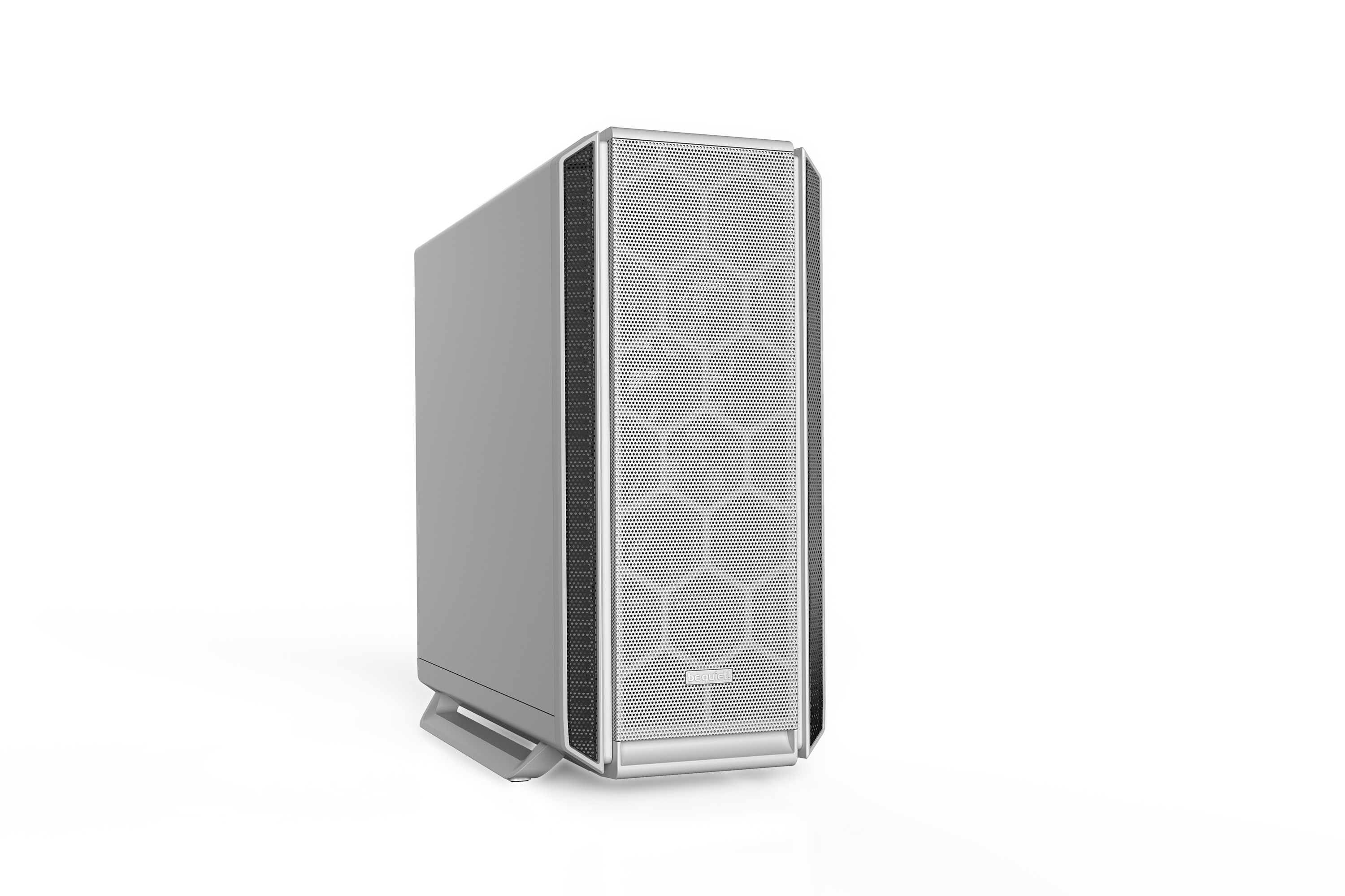 Silent Base 802 Blanc | Boîtier PC ARGB Mini ITX / Micro ATX / ATX / E-ATX, 3 ventilateurs Pure Wings 140 mm