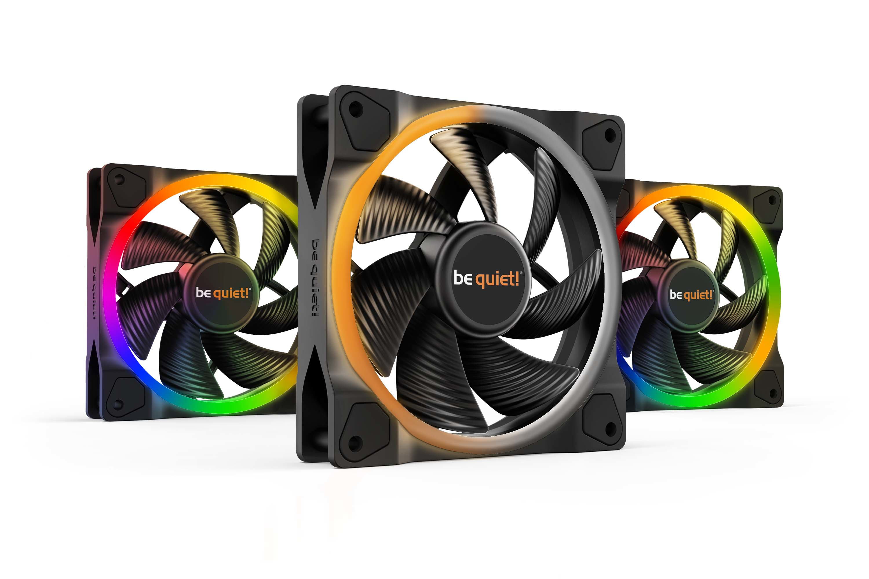 Light Wings 120 mm PWM | Ventilateur PC ARGB, Pack de 3