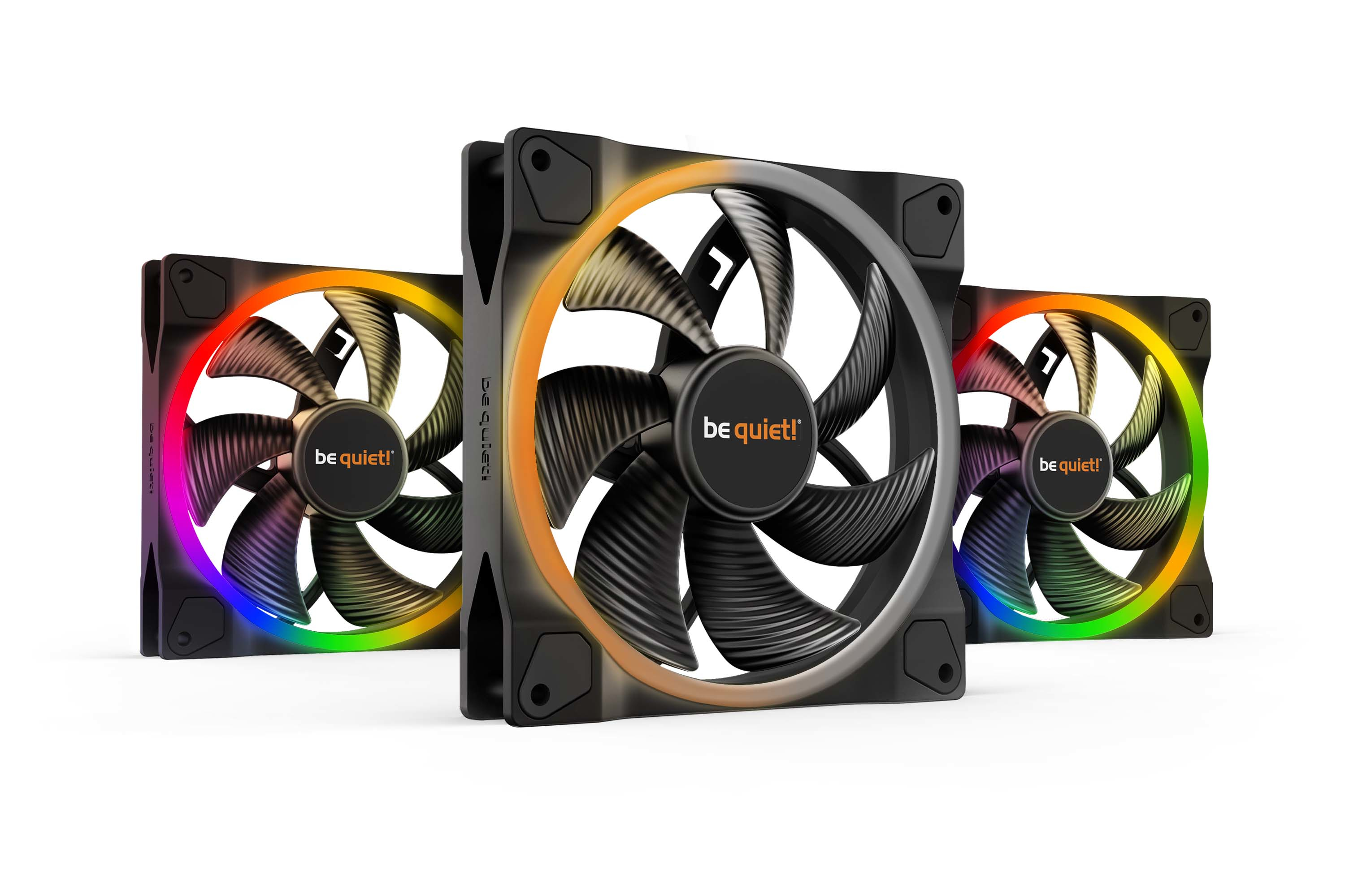 Light Wings 140 mm PWM | Ventilateur PC ARGB, Pack de 3