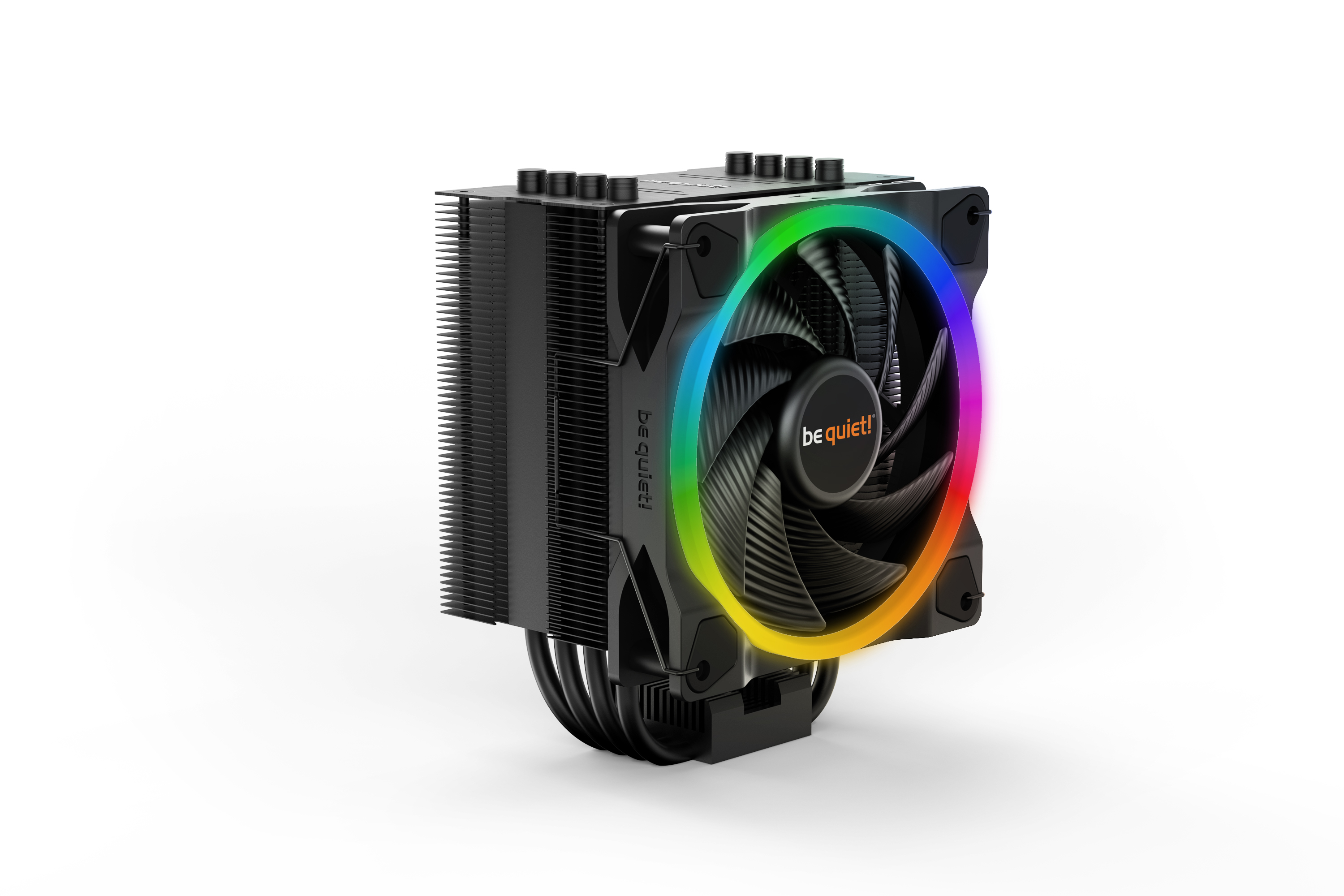 Pure Rock 2 FX Black | Ventirad mono tour, noir, socket Intel et AMD, ARGB