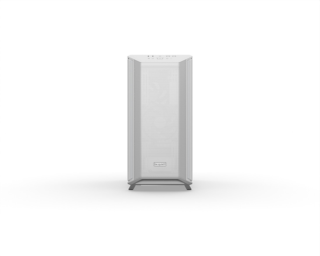Dark Base 701 Blanc | Boîtier PC ARGB vitré, Mini ITX / Micro ATX / ATX / E-ATX / XL-ATX, 3 ventilateurs Silent Wings 4 140 mm PWM high-speed