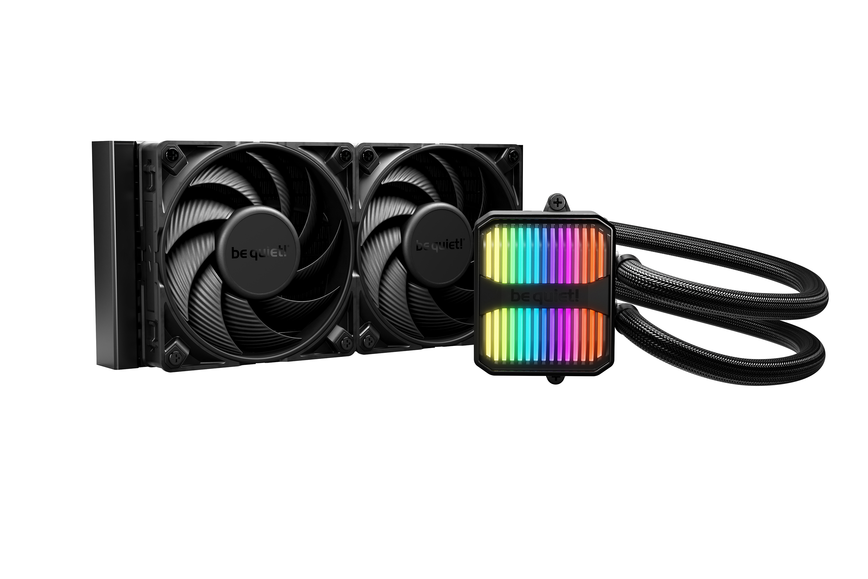 Silent Loop 3 240 mm | Système de refroidissement liquide tout-en-un, 240 mm, noir, socket Intel et AMD