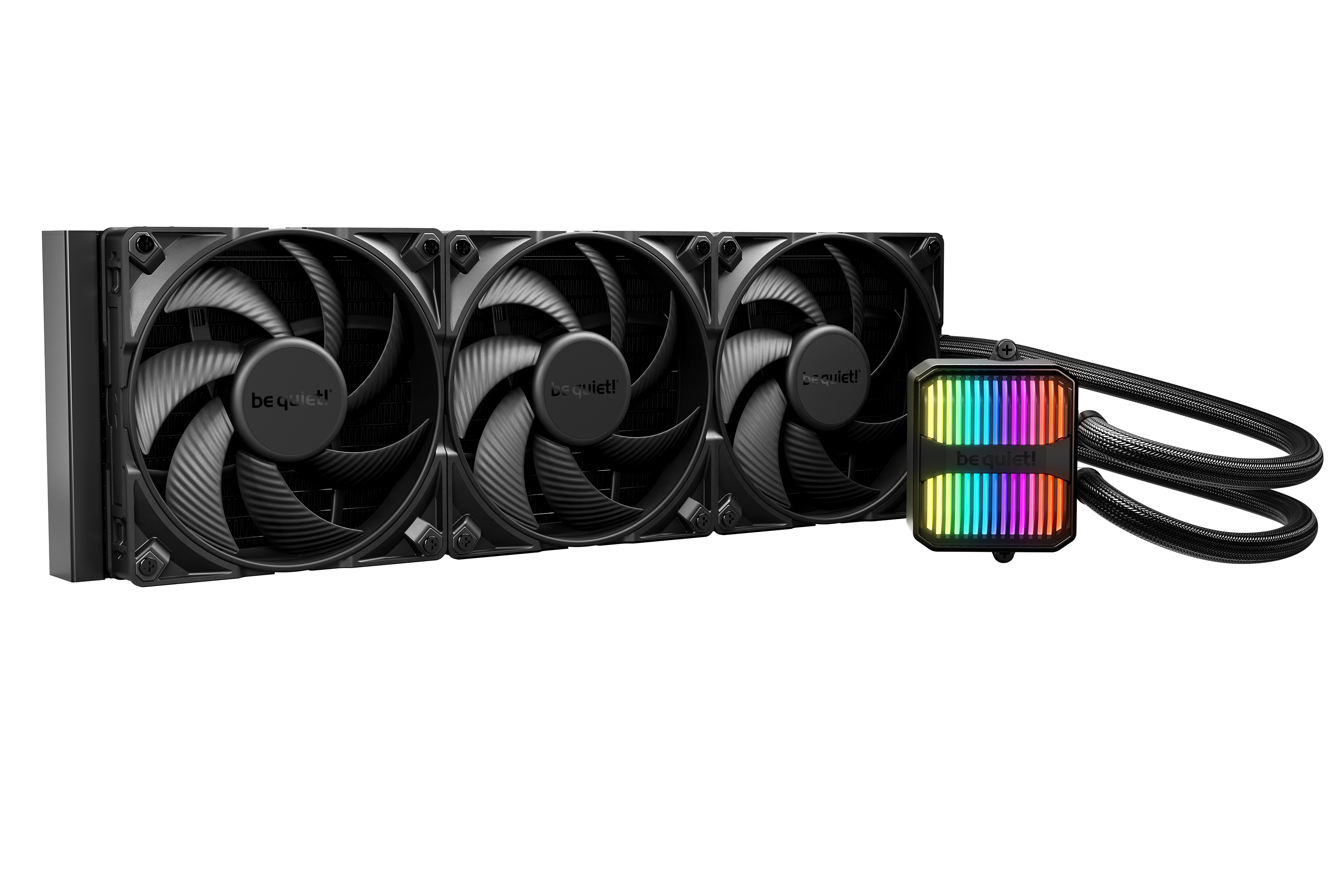 Silent Loop 3 420 mm | Système de refroidissement liquide tout-en-un, 420 mm, noir, socket Intel et AMD