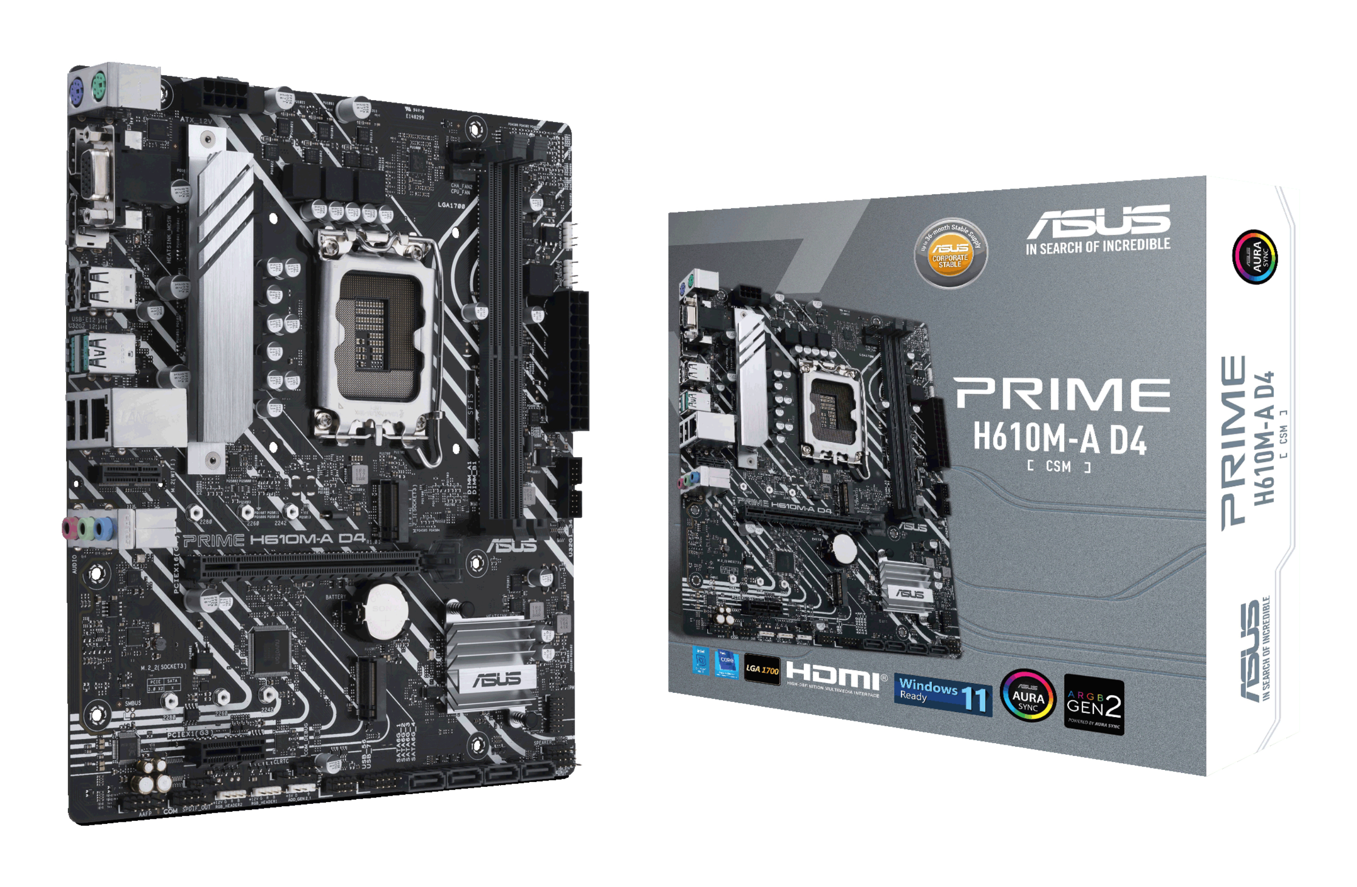PRIME H610M-A D4-CSM
