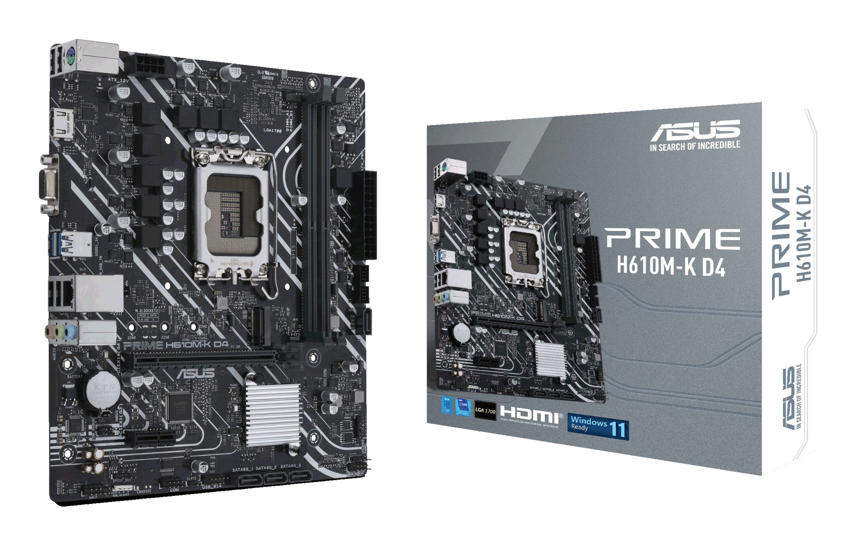 PRIME H610M-K D4