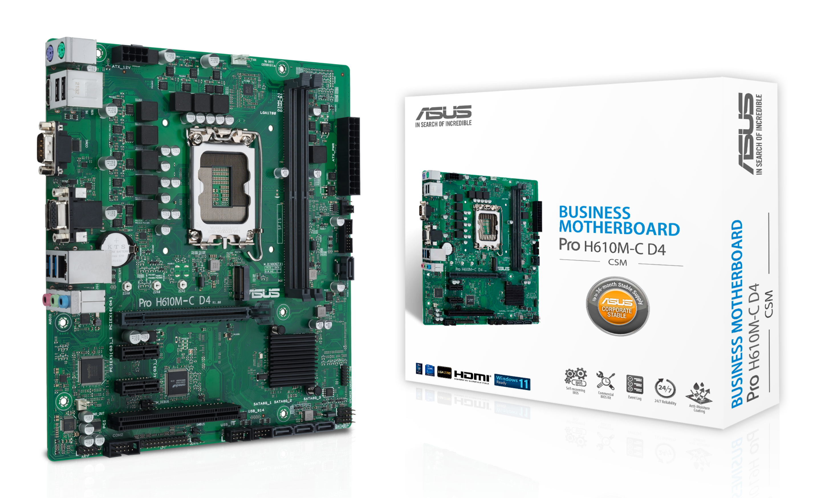 PRO H610M-C D4-CSM