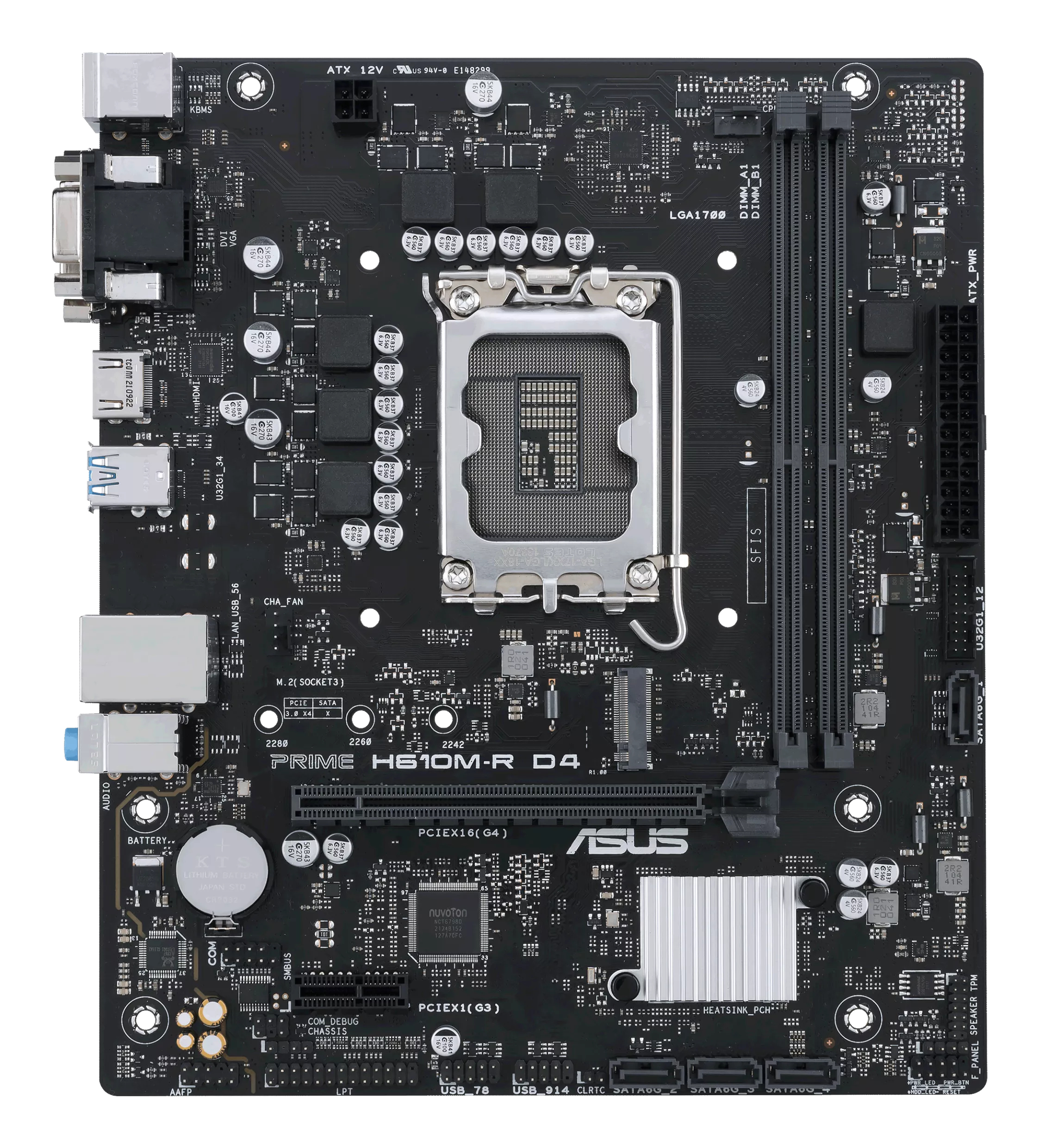 PRIME H610M-R D4