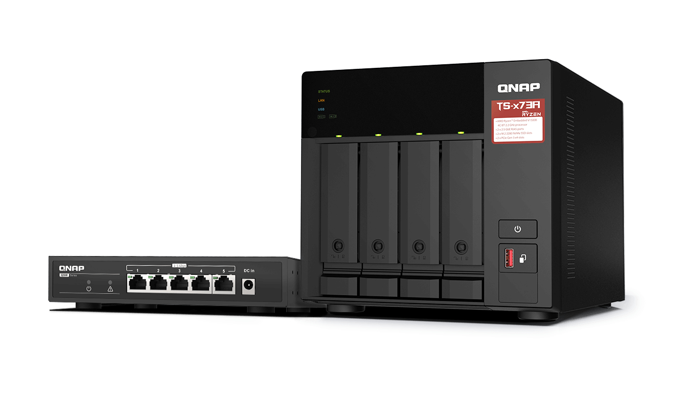 TS-473A + QSW-1105-5T Bundle Pack