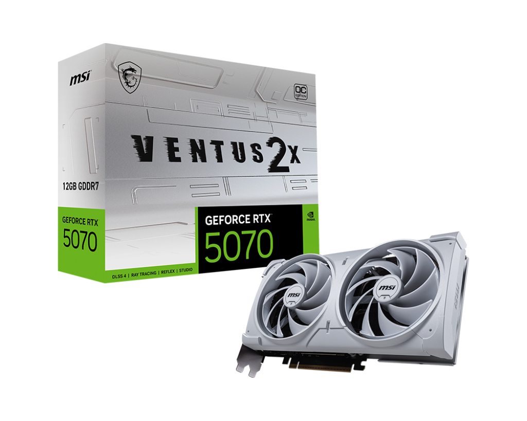 GeForce RTX5070 VENTUS 2X OC White