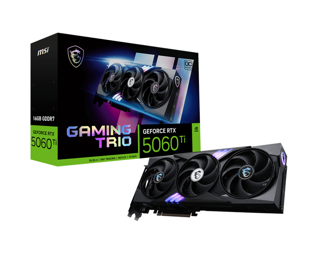 GeForce RTX 5060 TI 16G GAMING TRIO OC
