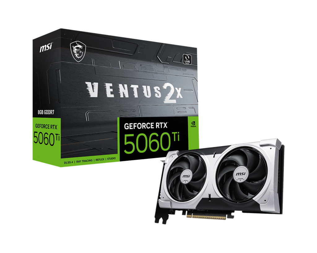 GeForce RTX 5060 Ti 8G VENTUS 2X PLUS