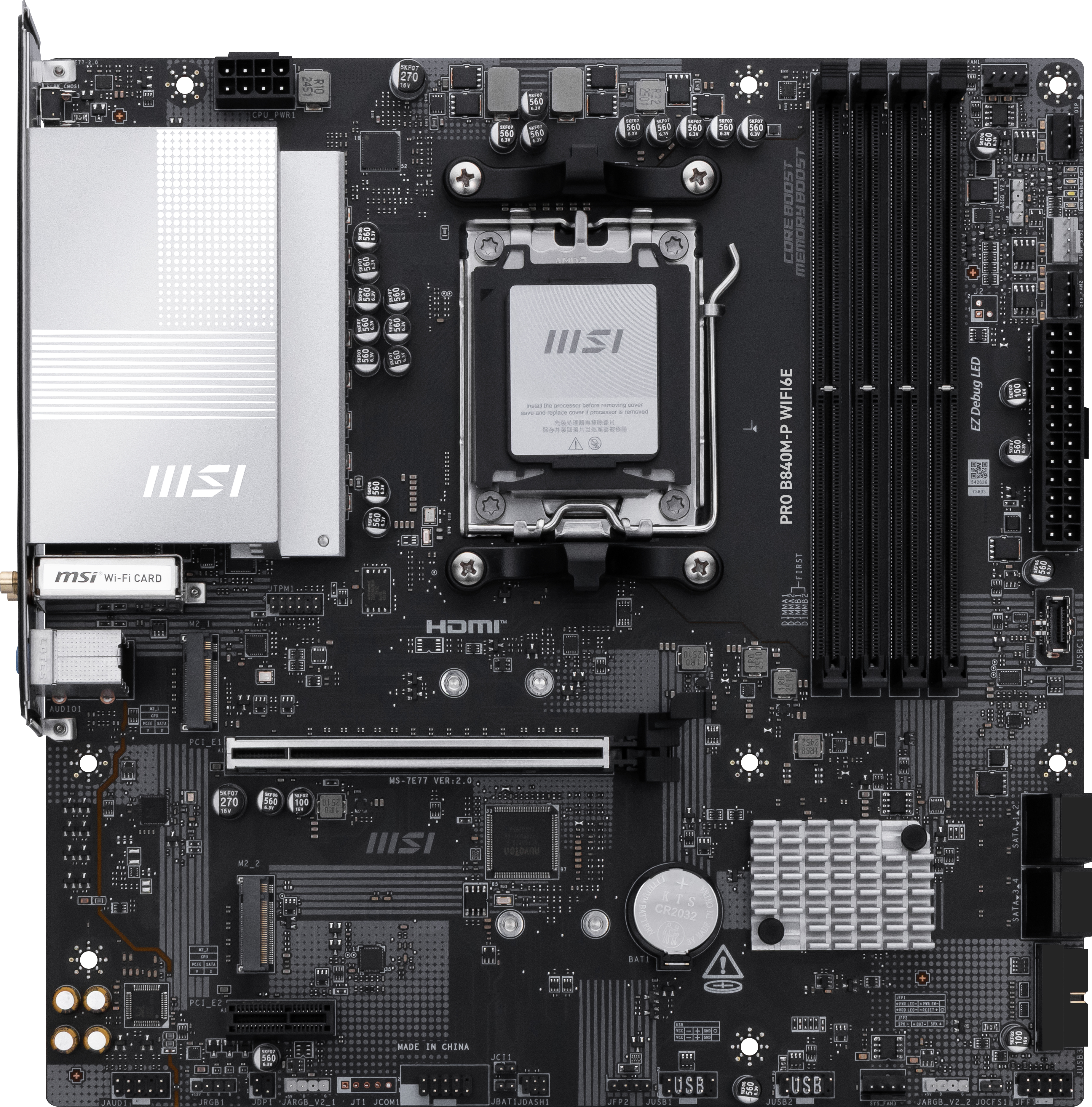 PRO B840M-P WIFI6E
