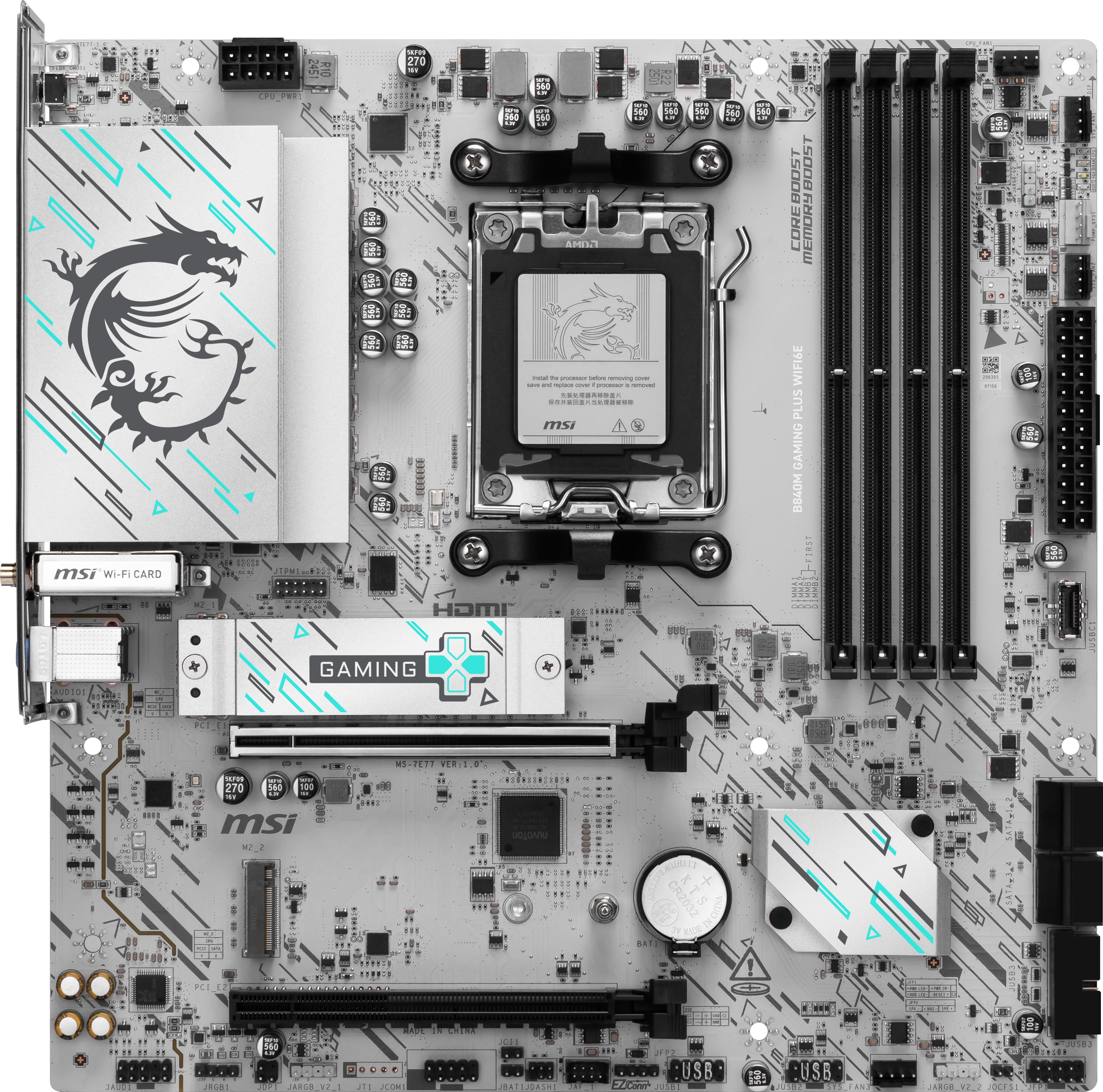 B840M GAMING PLUS WIFI6E