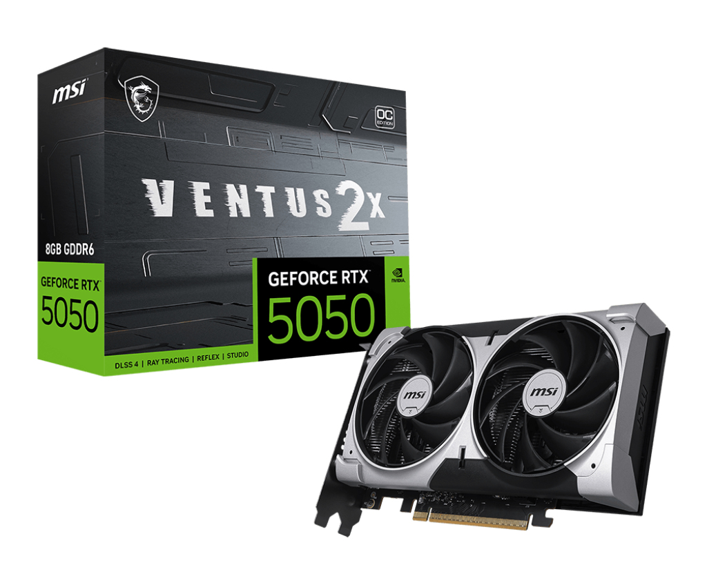 GEFORCE RTX 5050 8G VENTUS 2X OC