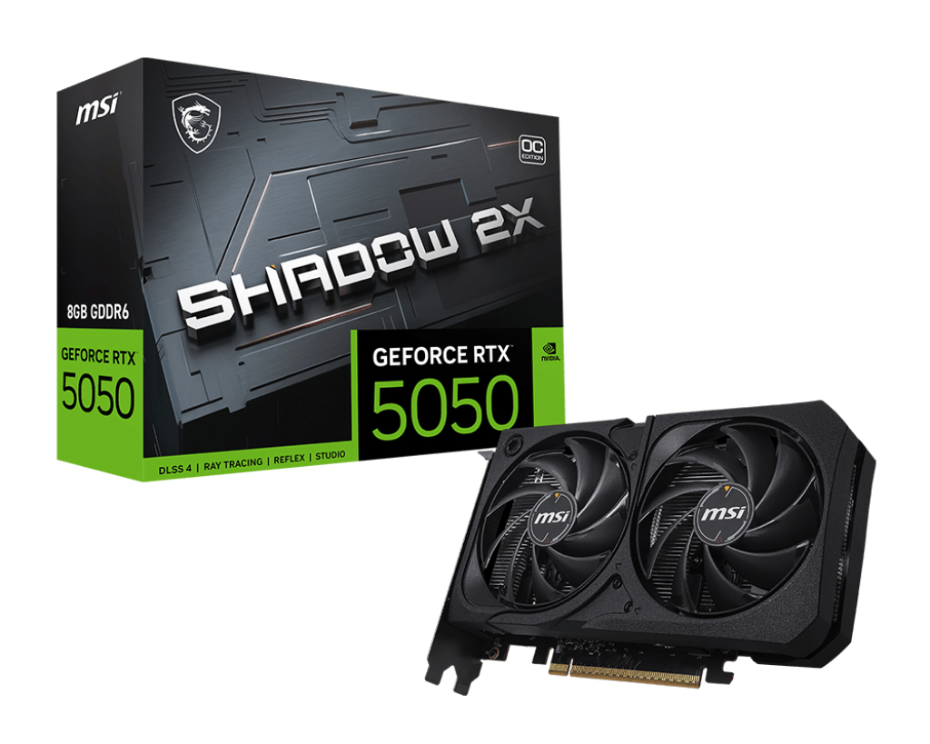 GeForce RTX 5050 8G SHADOW 2X OC