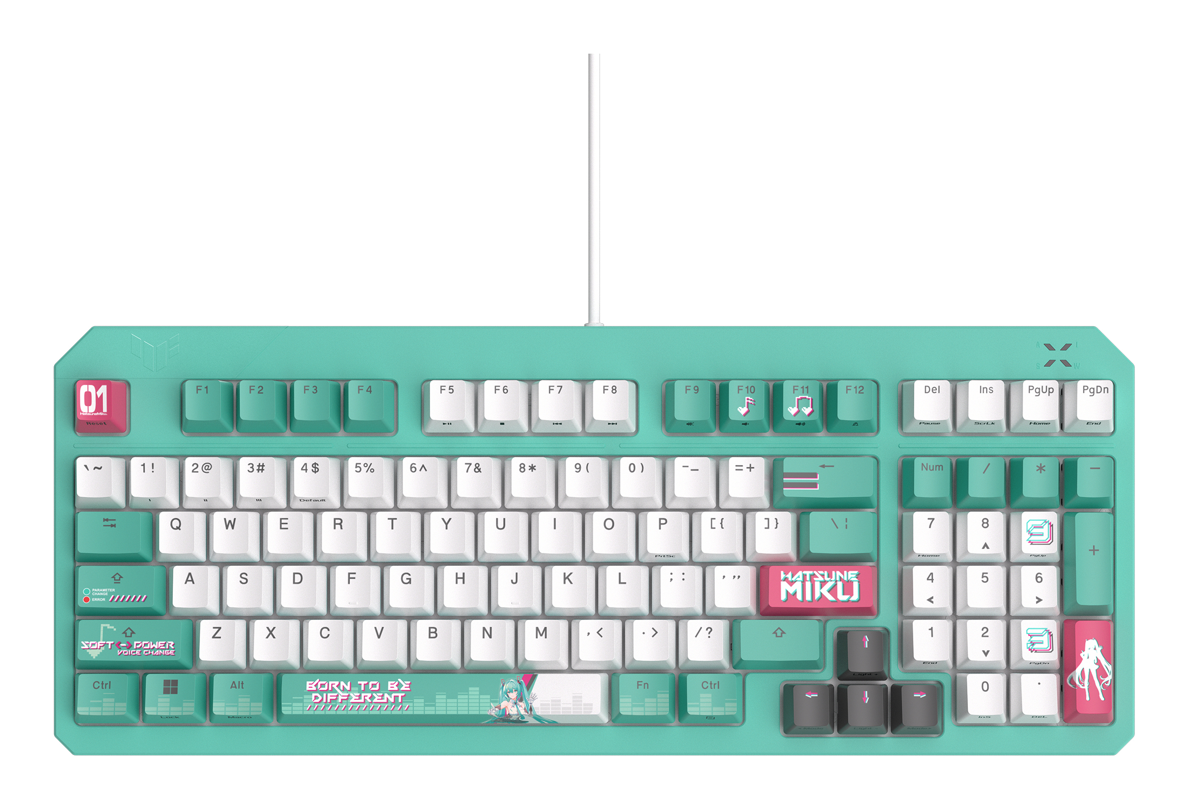 TUF Gaming K3 Gen II Hatsune Miku Edition