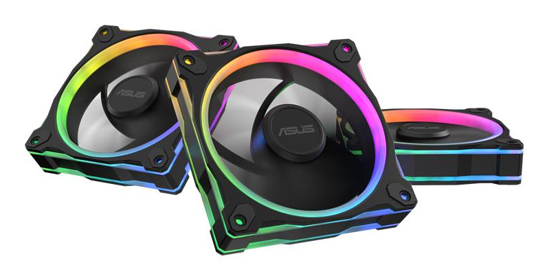 Prime MR120 Fan ARGB Reverse Black 3in1