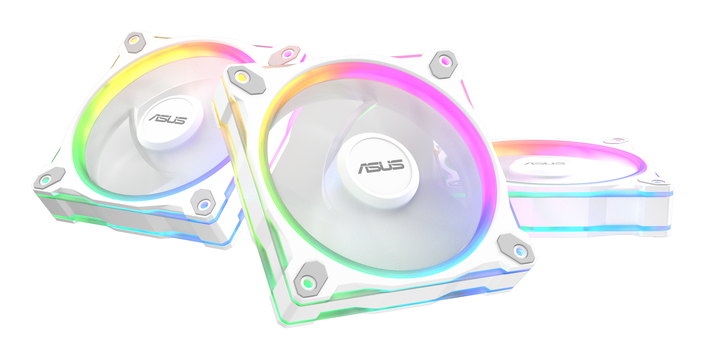 Prime MR120 Fan ARGB Reverse White 3in1