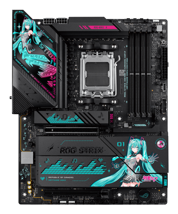 ROG STRIX X870E-H GAMING WIFI7 HATSUNE MIKU EDITION