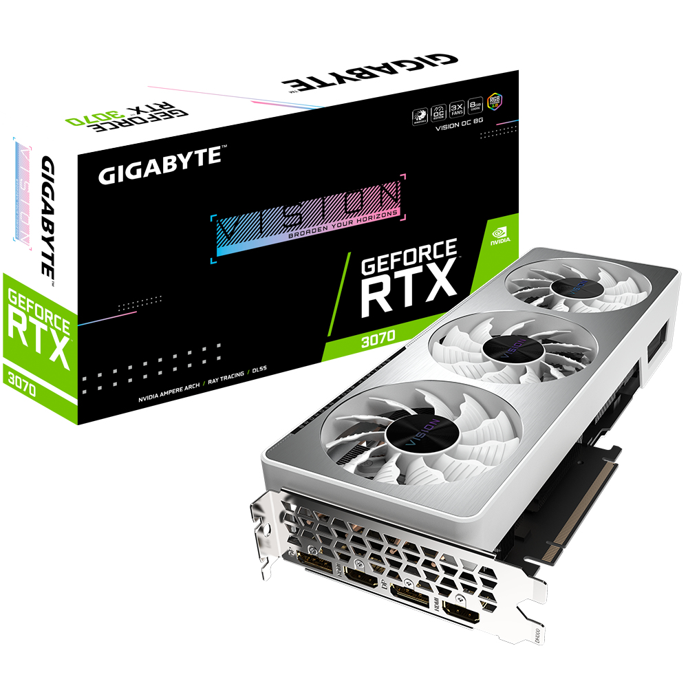 GeForce RTX 3070 VISION OC 8G (rev. 2.0)