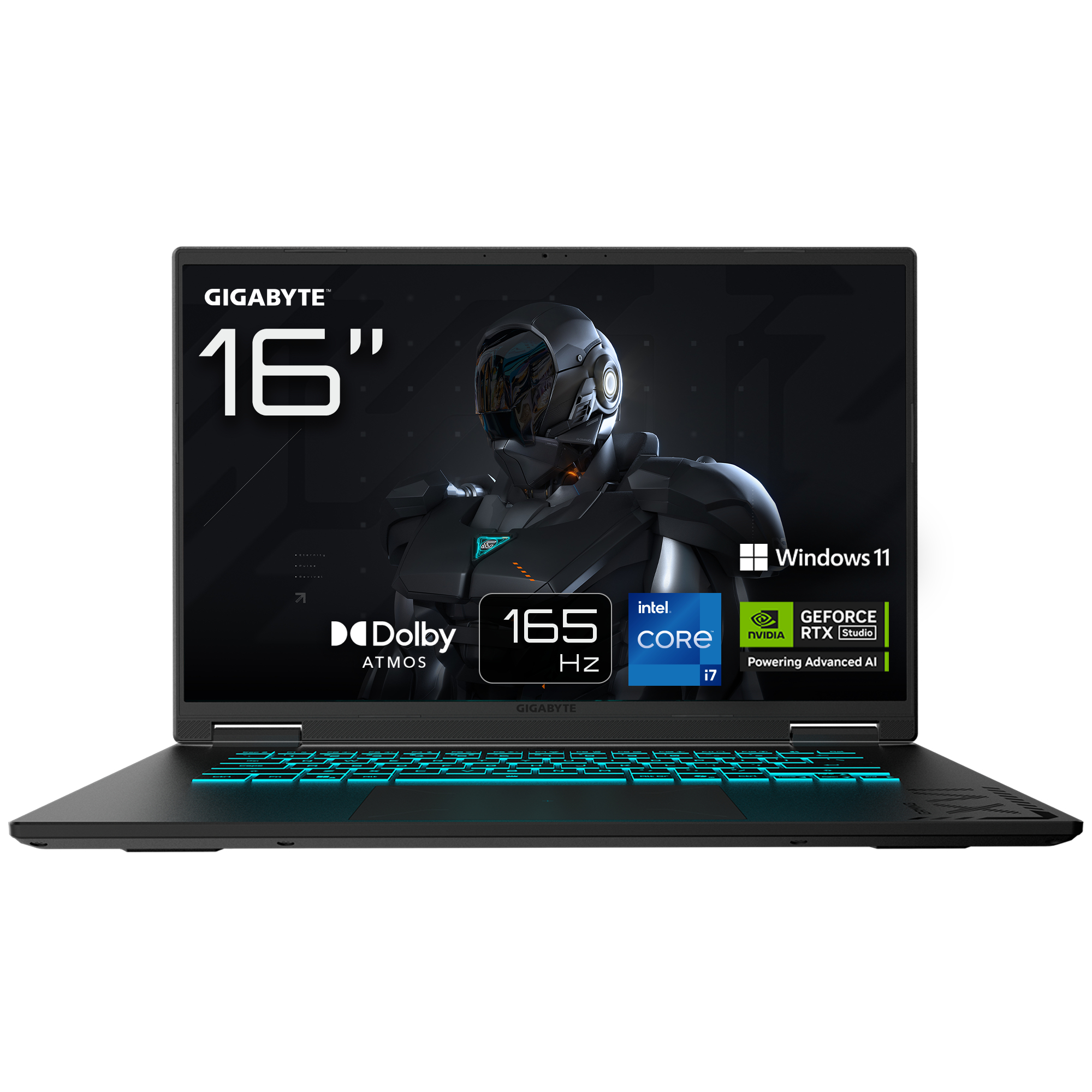 GAMING A16 CWH Ordinateur Portable Gaming - 16,0“, 165Hz WUXGA, Core i7-13620H, NVIDIA RTX 5070, 16Go DDR5 5200MHz, 1To Gen4 SSD, Win 11Home, Garantie 2 ans, Dolby Atmos, GAMING A16 CWHI3FR894SH