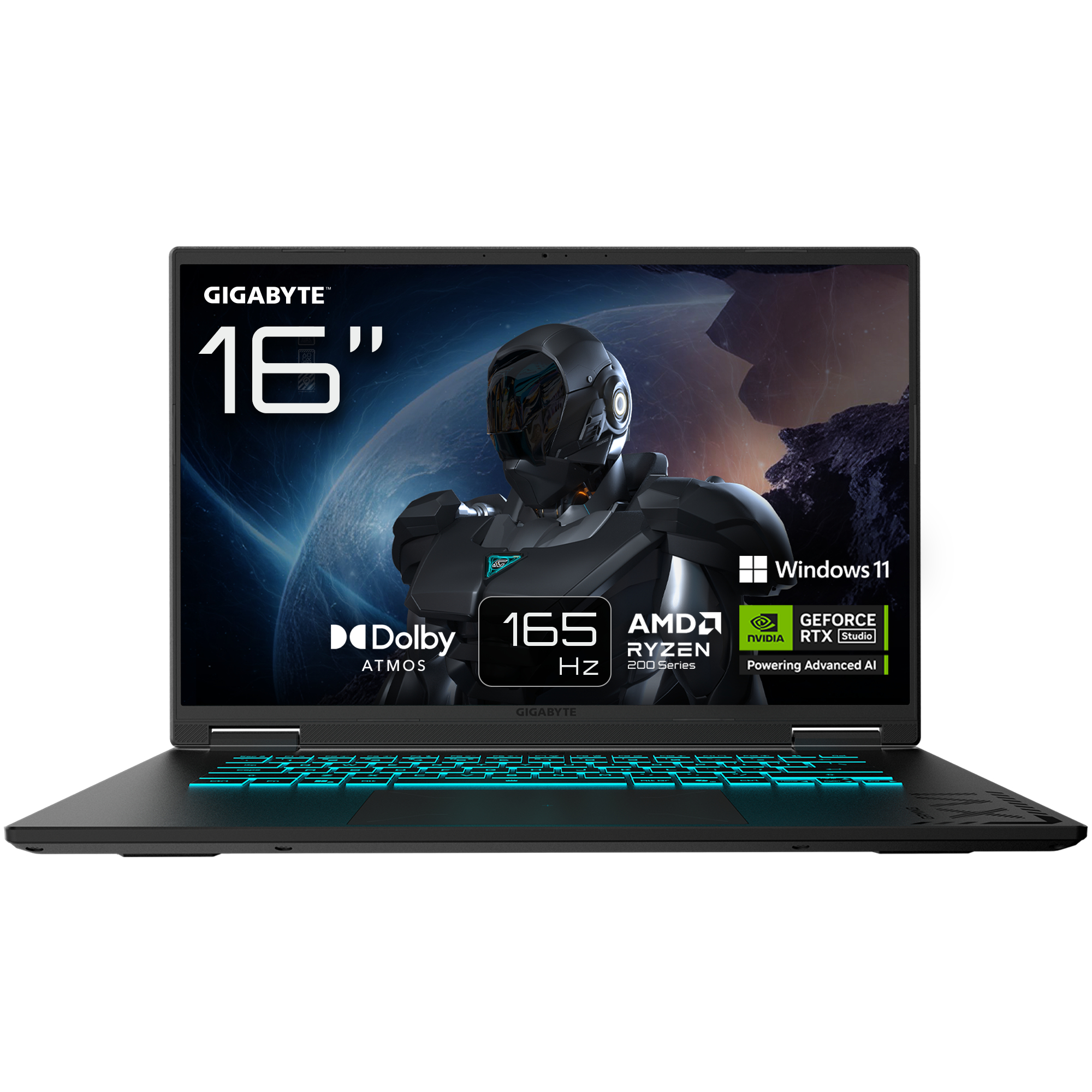 GAMING A16 Ordinateur Portable – 16“, 165Hz WUXGA, Ryzen 7 260, RTX 5050, 16Go DDR5 5200MHz, 1xSSD Gen4 512Go, Windows 11 Home,, Garantie 2 Ans, Dolby Atmos, GAMING A16 3THK3FR893SH