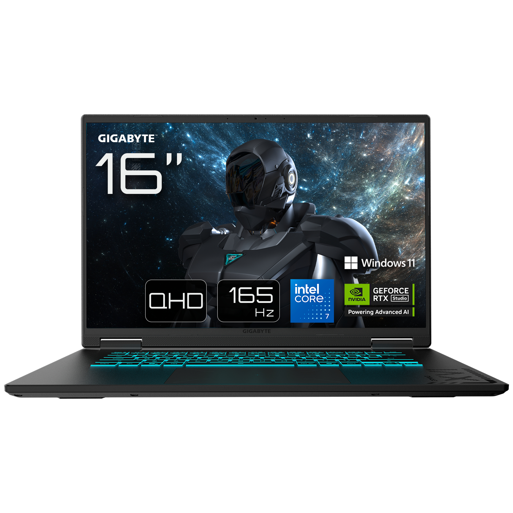 GAMING A16 PRO DYH Ordinateur Gaming – 16“, 165Hz QHD, Intel Core 7 240H, NVIDIA RTX 5080, 32Go LPDDR5X 5600MHz, SSD Gen4 1To, Win11 Home, Garantie 2 ans, Dolby Atmos, GAMING A16 PRO DYHG5FRCC4SH