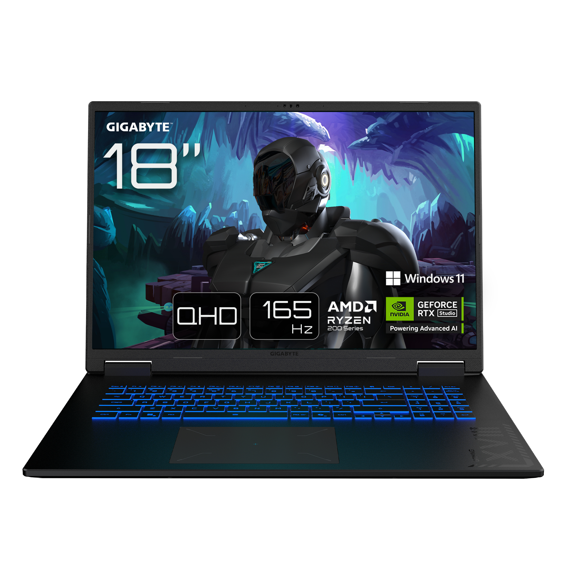 GAMING A18 Ordinateur Portable - 18“, 165Hz WQXGA, AMD Ryzen 7 260, RTX 5070, 32Go DDR5 5600MHz, SSD Gen4 1To, Windows 11 Home, Garantie 2 ans, Dolby Atmos, GAMING A18 3WHK3FRC64SH