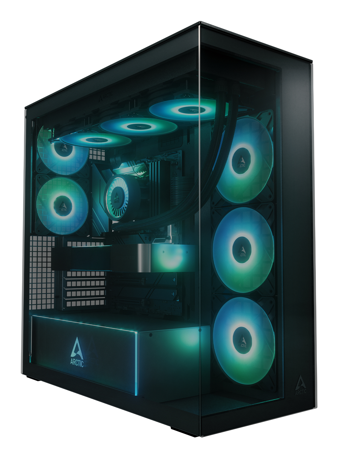 Xtender Black (Tinted Glass)