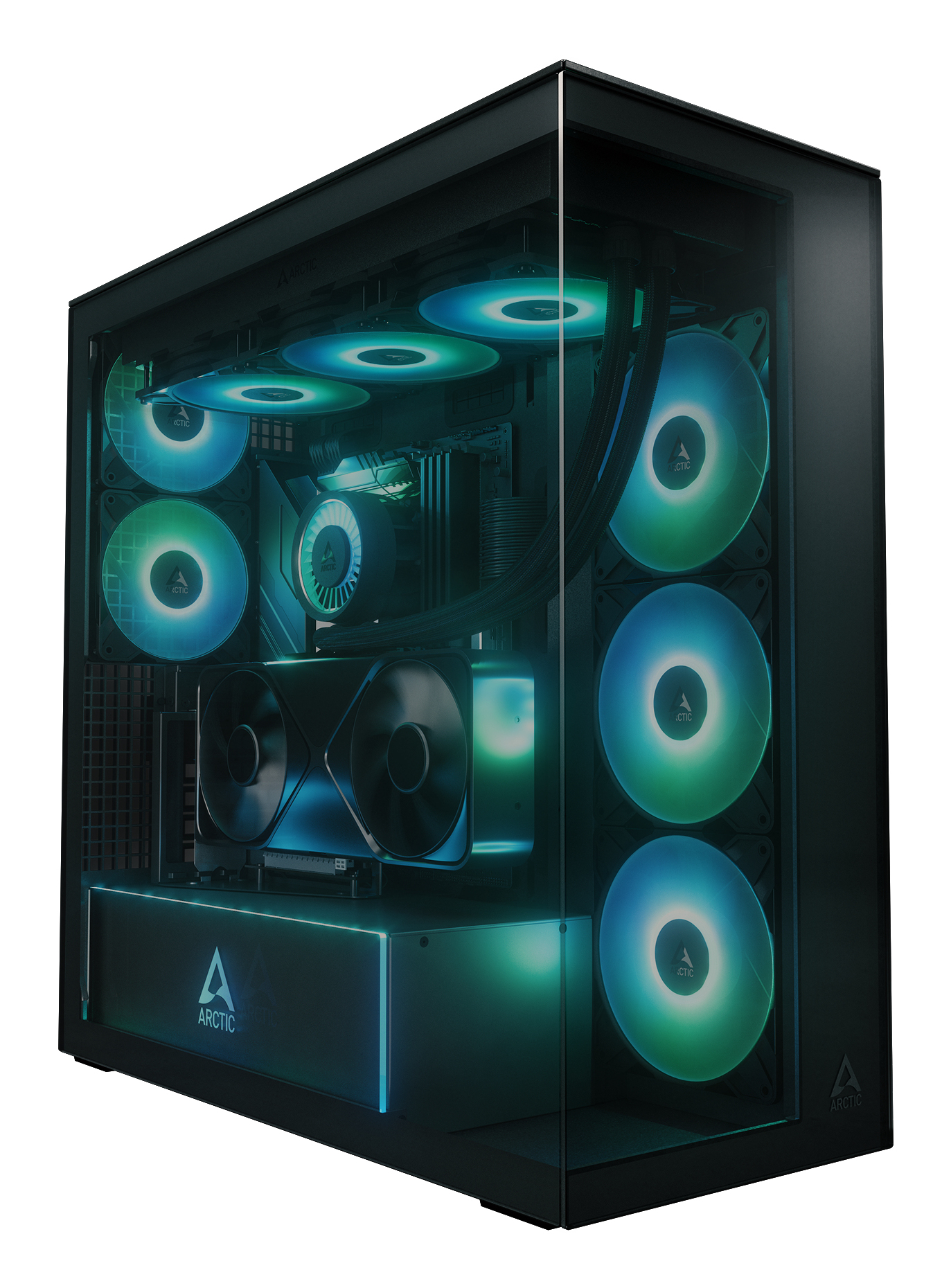 Xtender VG Black (Tinted Glass)
