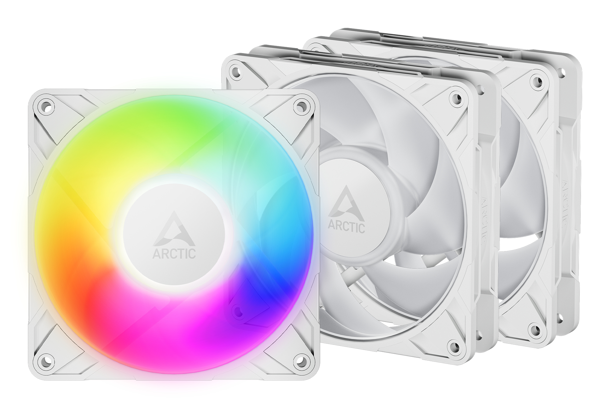 P12 Pro A-RGB (White) - 3 Pack