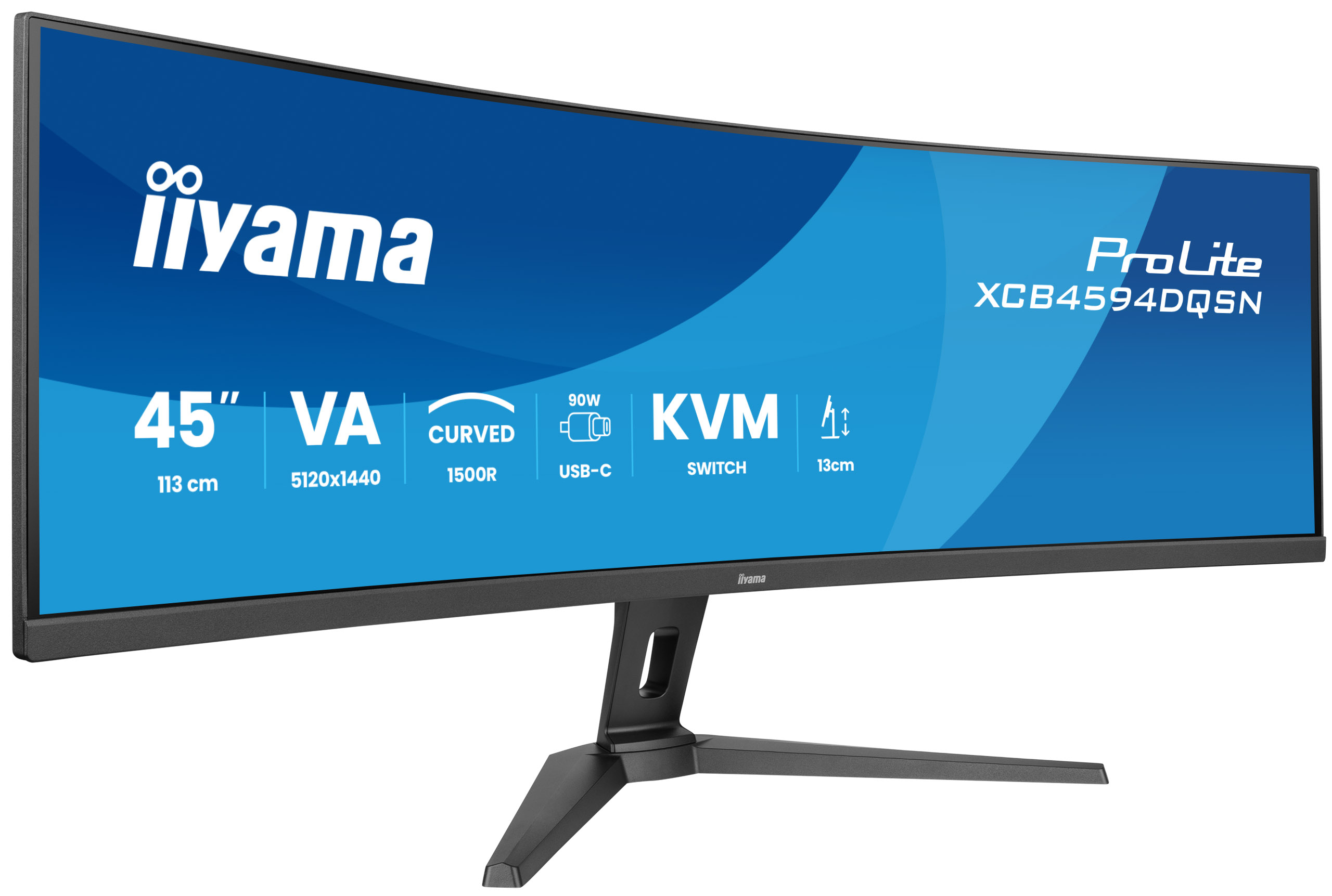 45"LCD Curved Bus. UWQHD