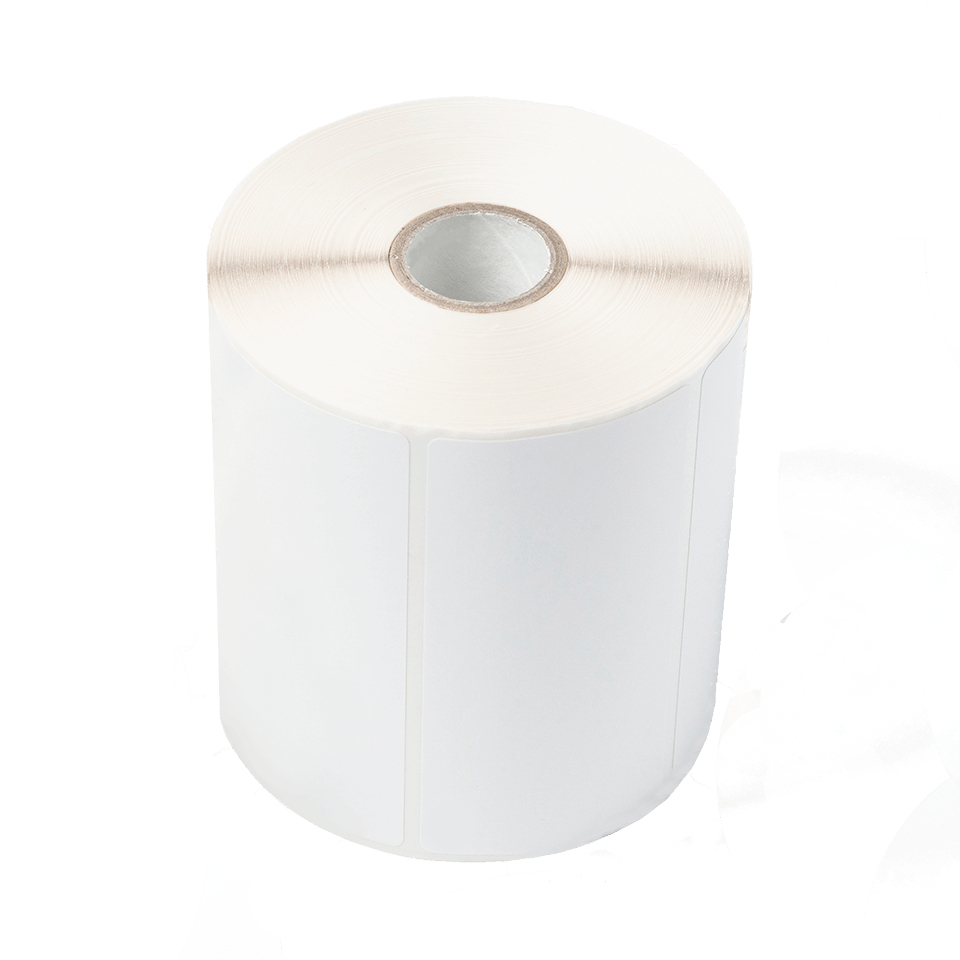 BCS-1J074102-121 - Rouleau d'étiquettes prédécoupées couchées (Par lot de 6)