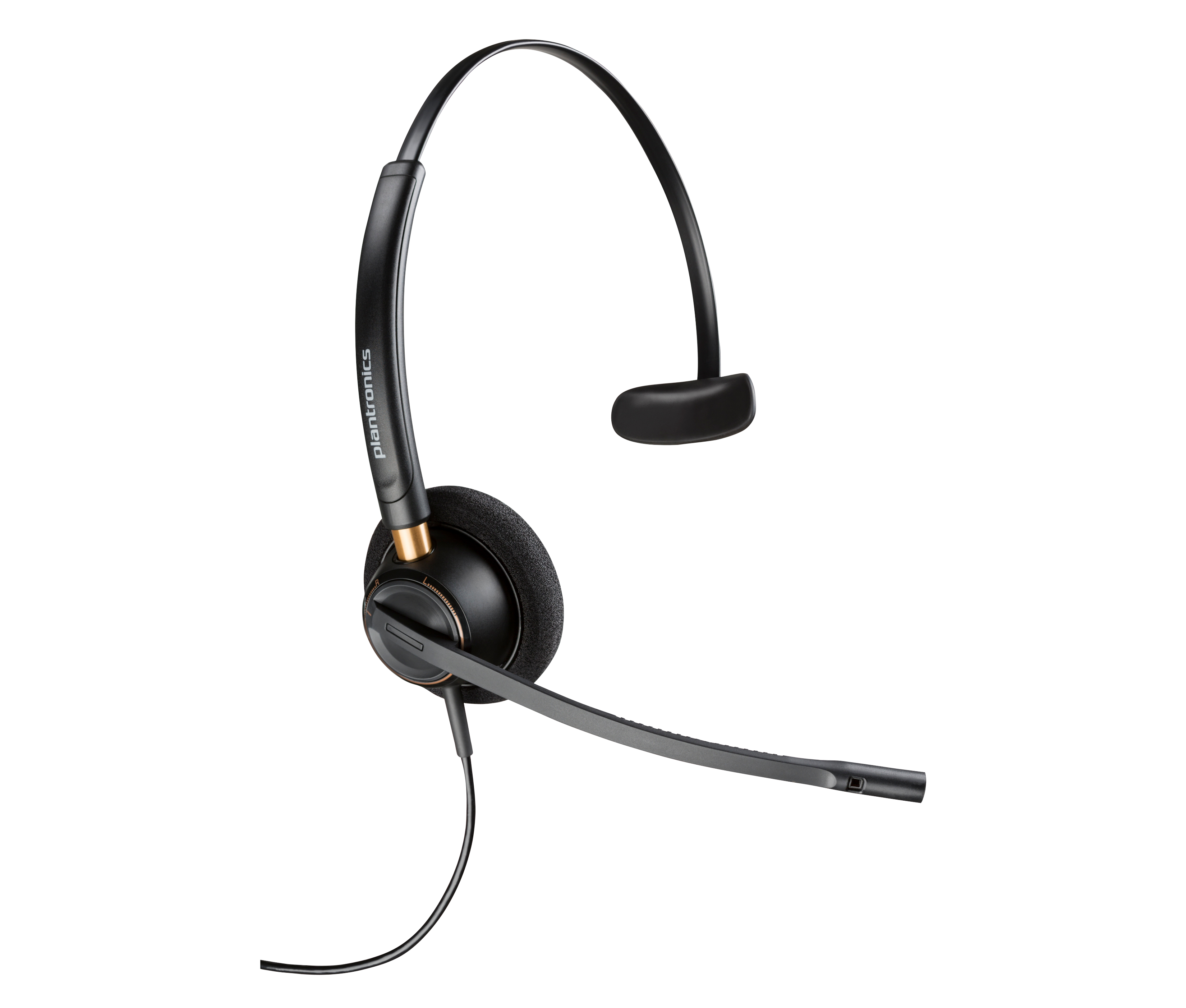 Micro-casque monaural Poly EncorePro 510 + fonction Quick Disconnect