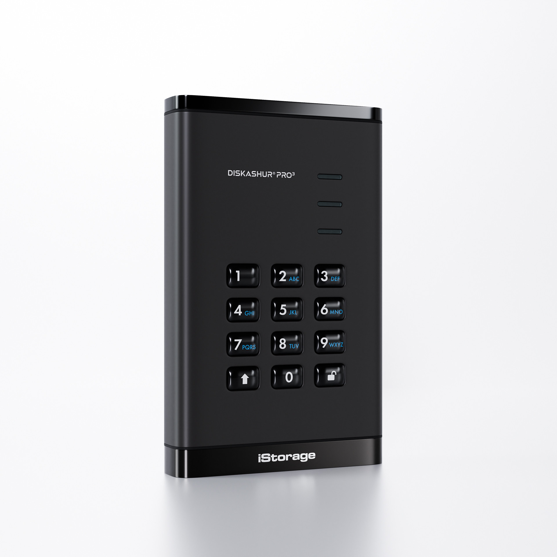 diskAshur PRO3 HDD 256-bit 2TB FIPS 140-3 Level 3