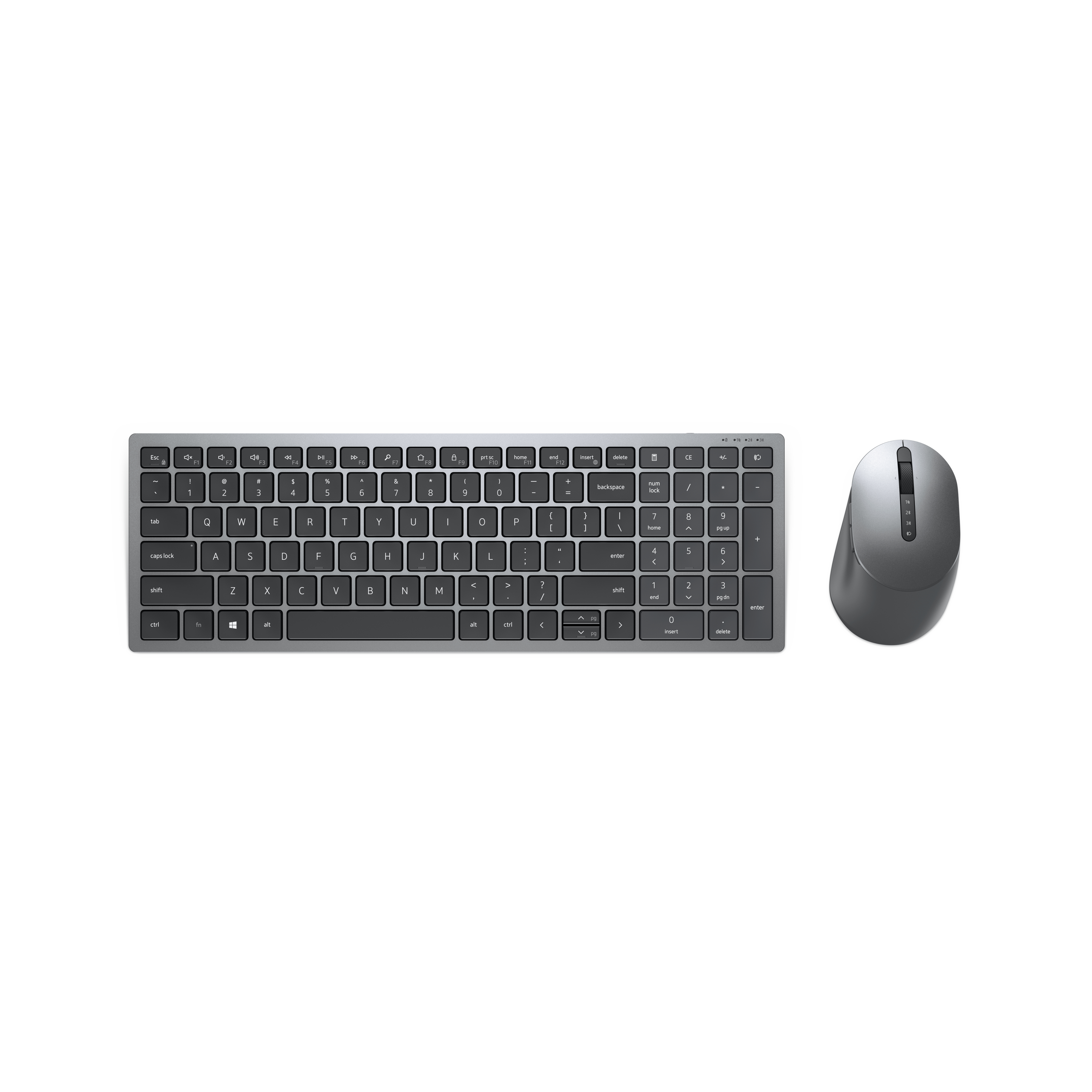 Clavier compact et souris Pro Plus - KM7120W - allemand (QWERTZ)