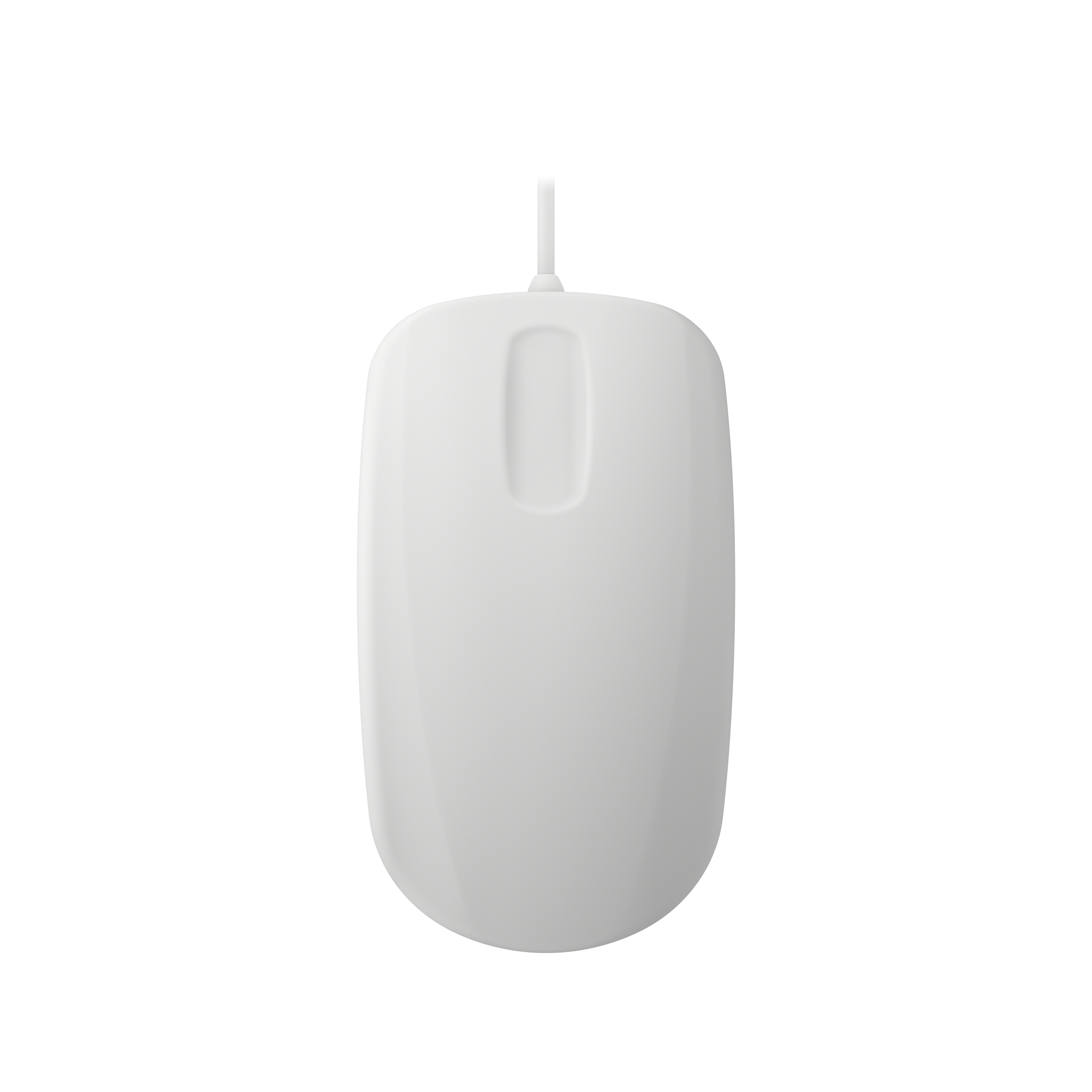 Contour Active Key QuickClean Souris Médicale IP68 Molette de Défilement Filaire Blanc PMH3