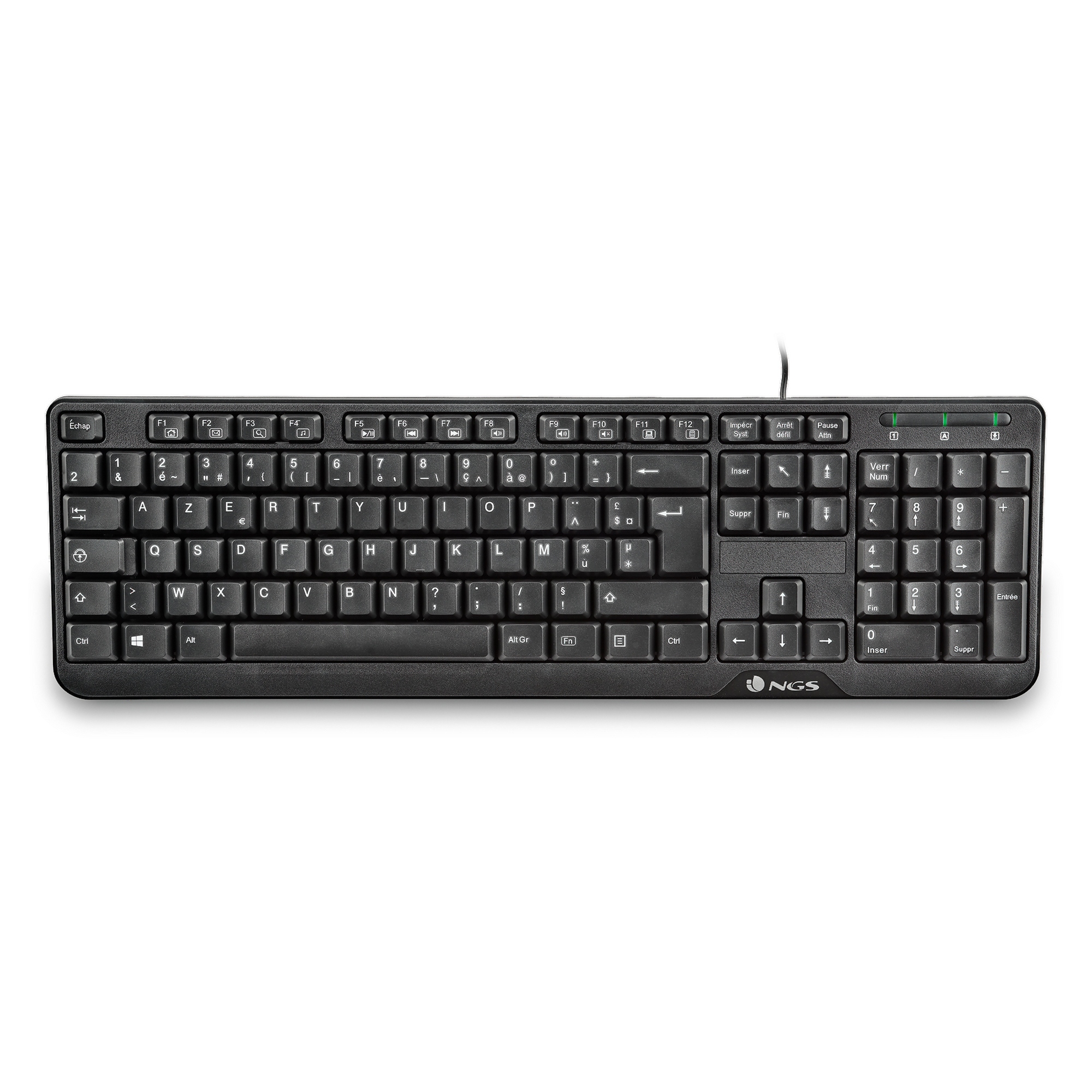 FunkyV3 (Francés), AZERTY