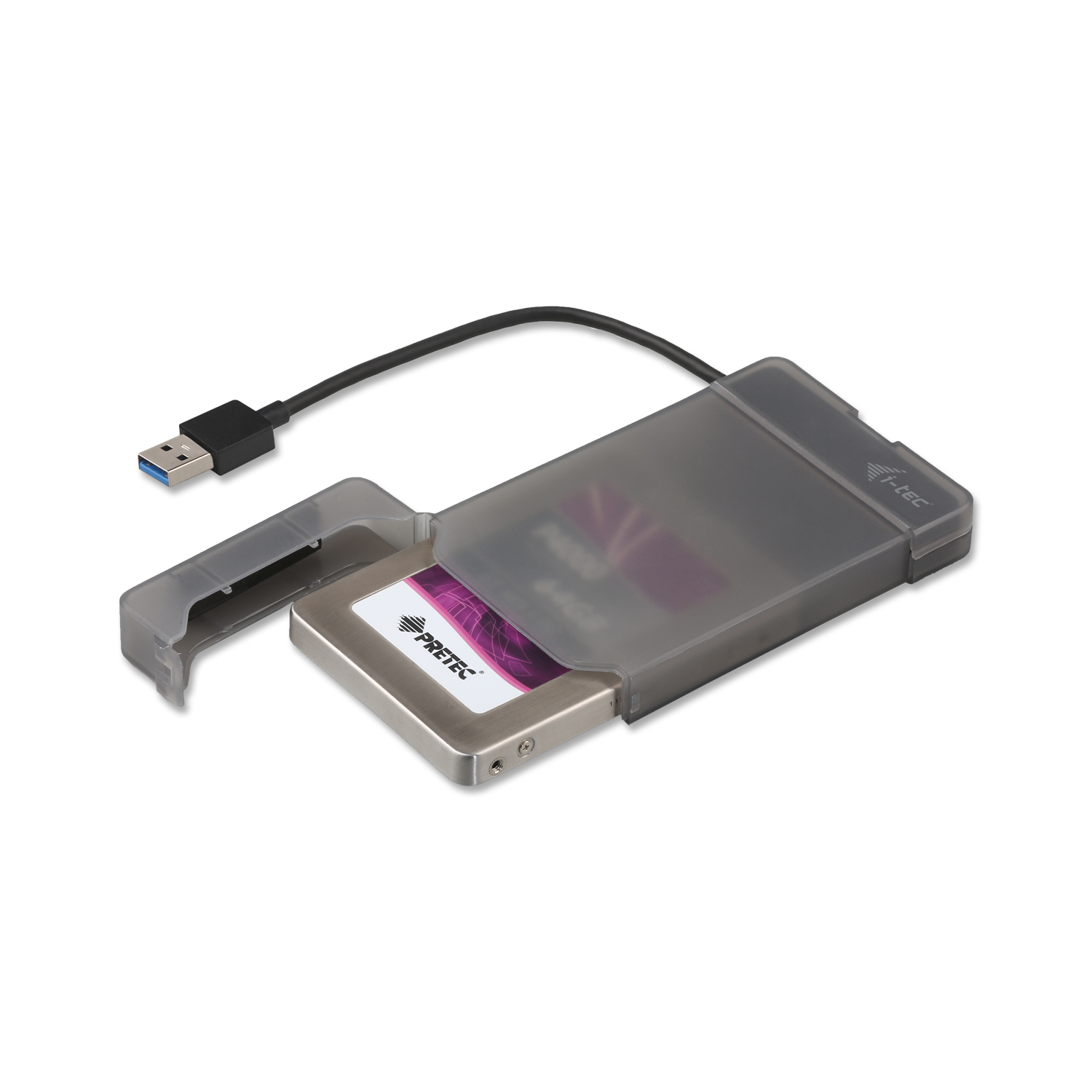 MySafe USB 3.0 Easy 2.5" External Case – Black