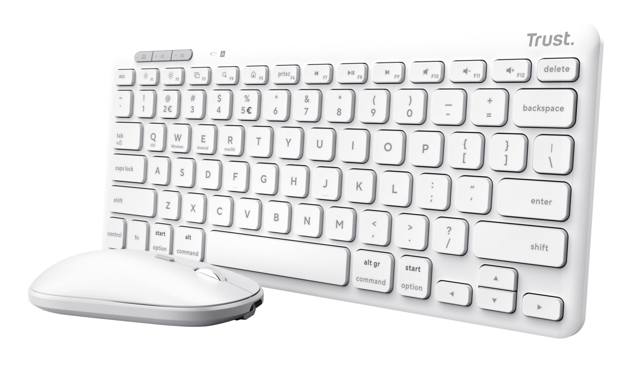 Lyra Clavier et souris sans fil multi-appareils