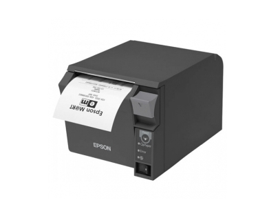 TM-T70II (025C0): UB-E04 + Built-in USB, PS, Black, EU