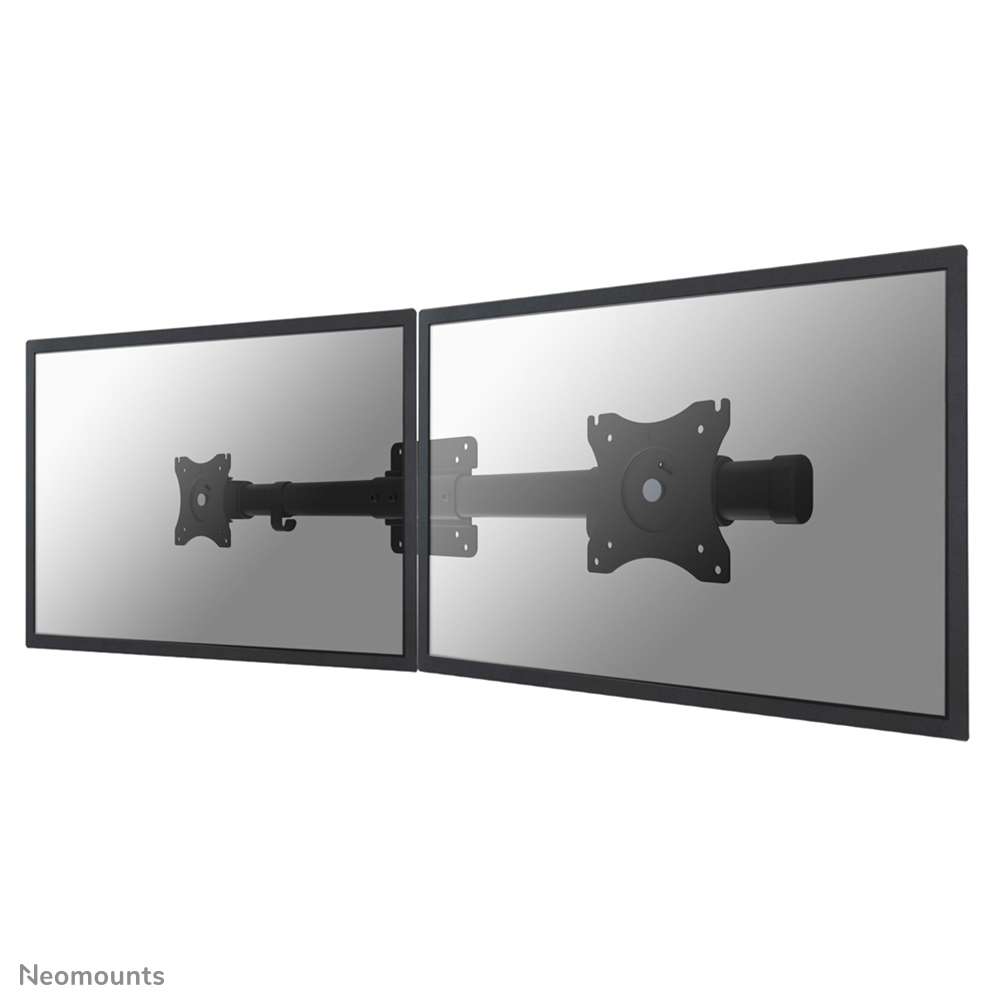 Neomounts FPMA-CB100BLACK Adaptateur pour 2 écrans avec barre transversale 10-27"