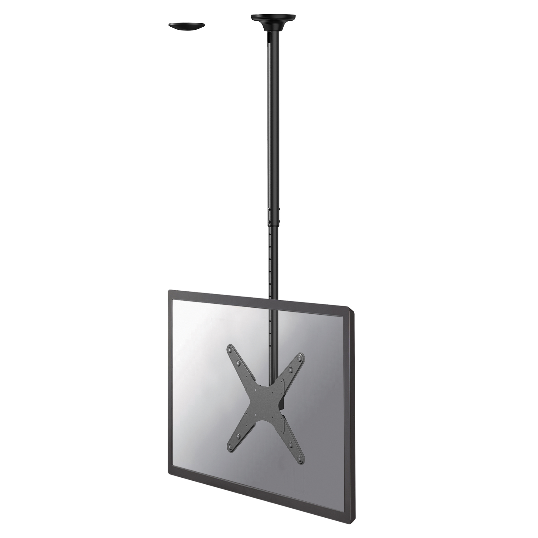 Neomounts FPMA-C340BLACK Support de plafond pour écran de 32-75" - h106-156 cm