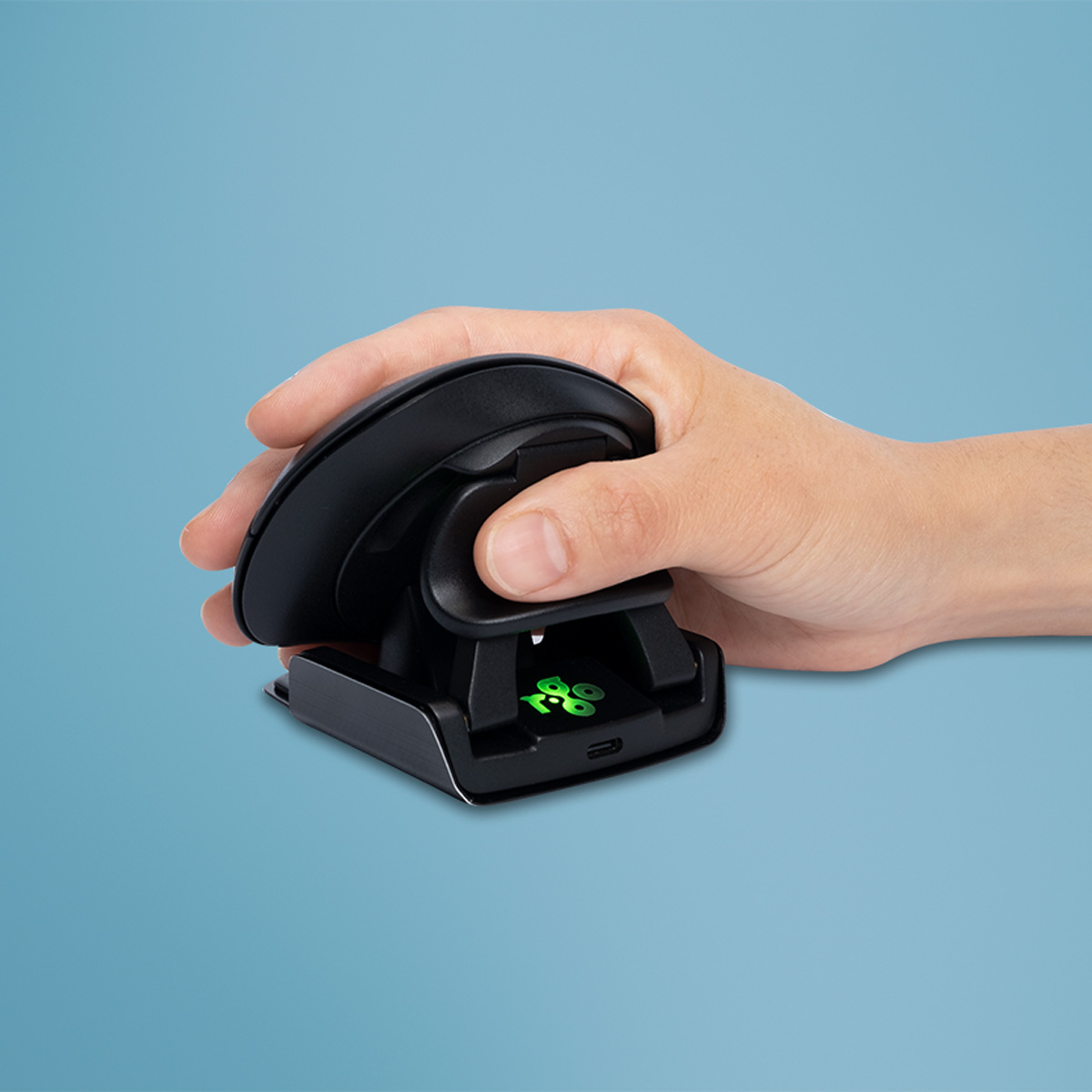 Souris Ergonomique R-Go HE Twister avec logiciel de pause, ambidextre, M (longueur main 165-185 mm) filaire et bluetooth