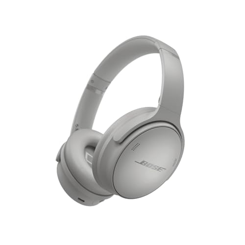 Bose QuietComfort Headphones, Casque sans Fil immersif à réduction de Bruit, Casque Supra-aural Bluetooth avec Micro intégré d’Une autonomie allant Jusqu’à 24 h, Gris Clair de Lune - Édition limitée