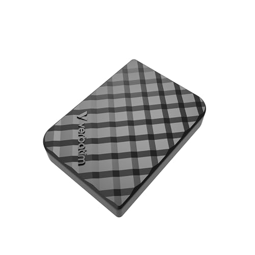 Verbatim Store 'n' Go Mini Diamond Portable SSD 1 to, USB 3.2 Gen 1 avec Adaptateur USB-C 1000 Mo s, Compact 35 g, Transfert de données à Grande Vitesse, Logiciel de Sauvegarde Nero Backup pour PC