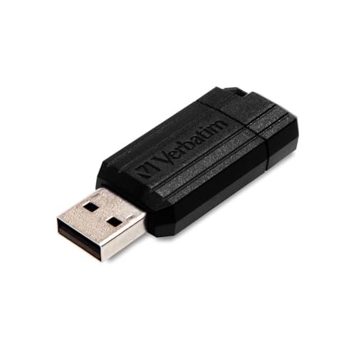 Verbatim - 49065 - Pinstripe - Clé USB Drive 2.0-64 Go - Noir