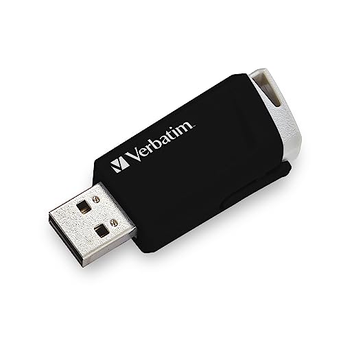 Verbatim USB Drive 3.2 Gen1 STORE'N'Click 32GB BK Store, W125812546 (STORE'N'Click 32GB BK Store 'n' Click - USB 2.0 Drive 3.2 GEN1 da 32 GB - Black, 32 GB, USB Type-A, 3.2 Gen)