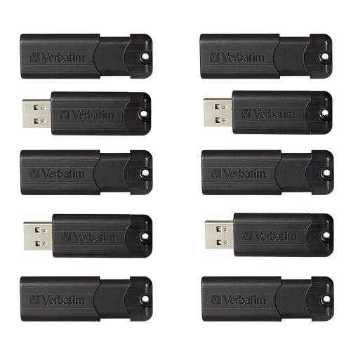 Clé USB 3.0 32 Go Pinstripe - Business 10pk - Noir